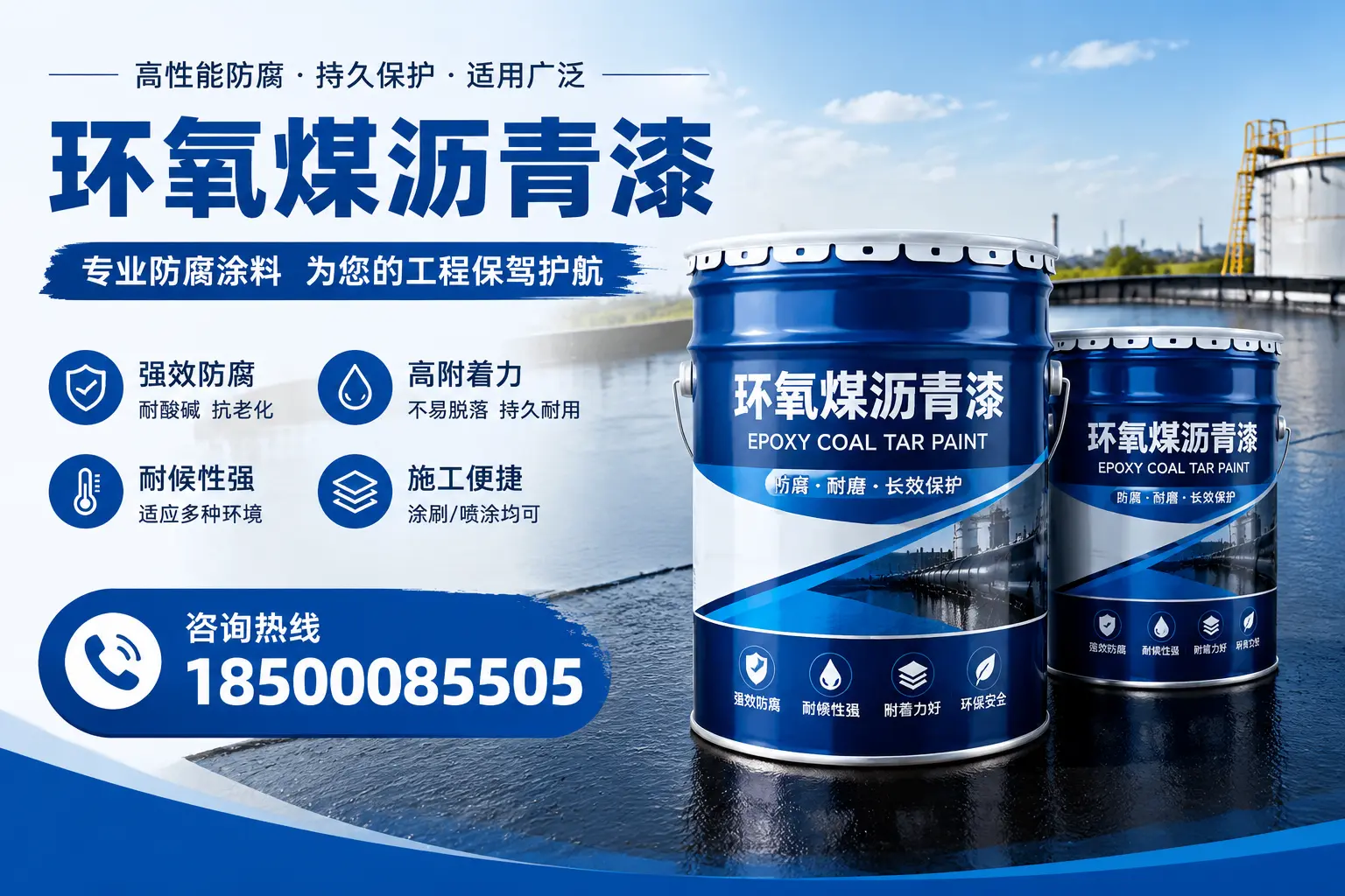 环氧煤沥青漆与其他漆类的比较，枞阳用户的选择依据