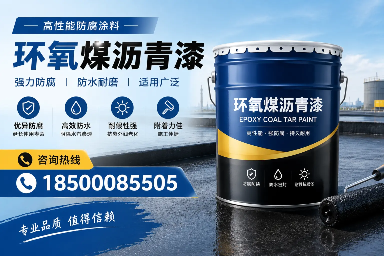 环氧煤沥青漆的主要成分与功能，枞阳用户深度了解